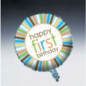 Sweet at One Boy Foil Balloon