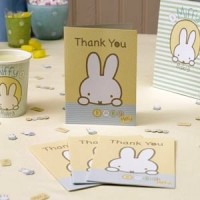 Baby Miffy Pack of Thank You Cards